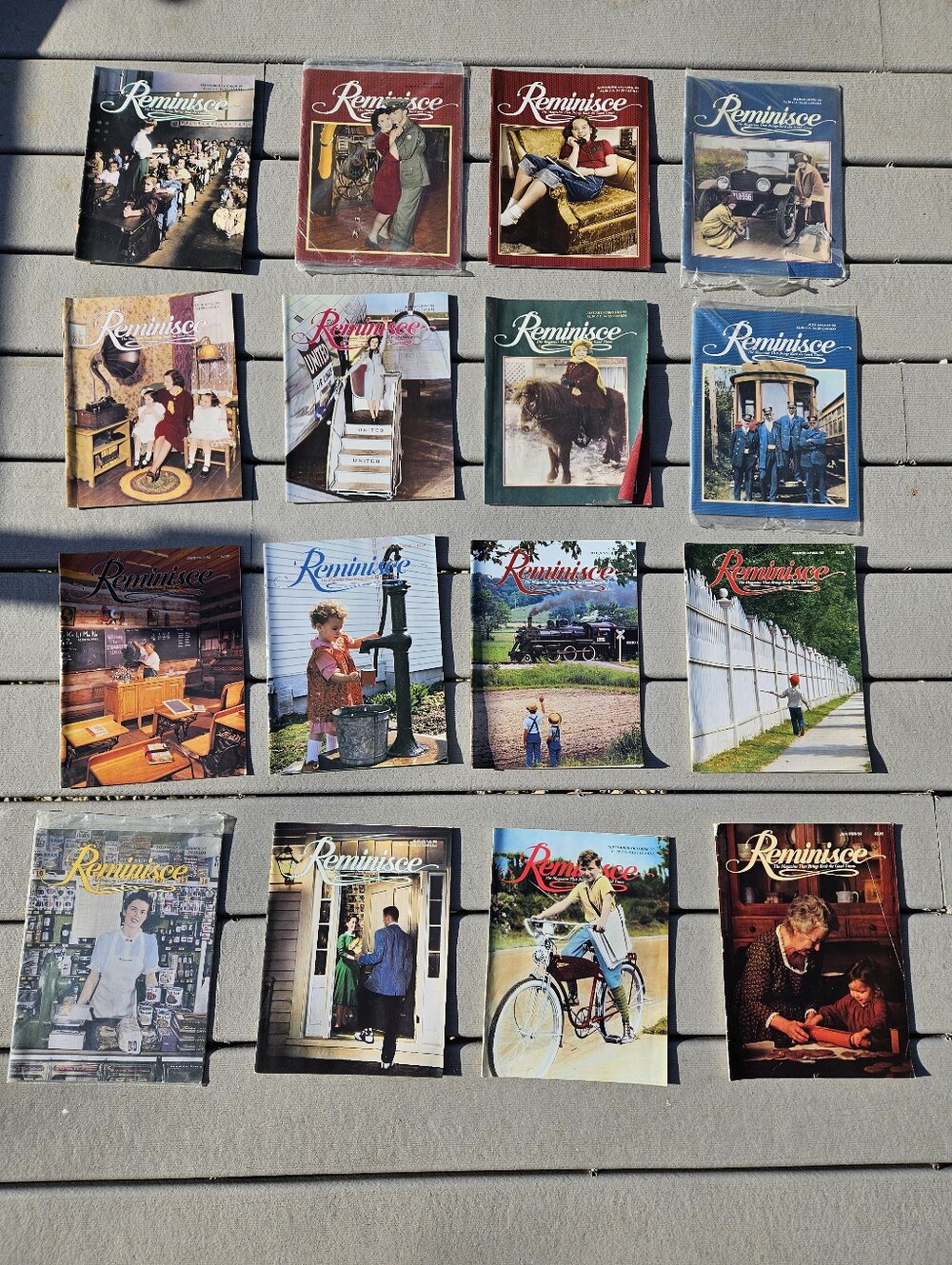 Lot Of 16 Reminisce Magazines 1990s Home Life American Farm Country Cottagecore